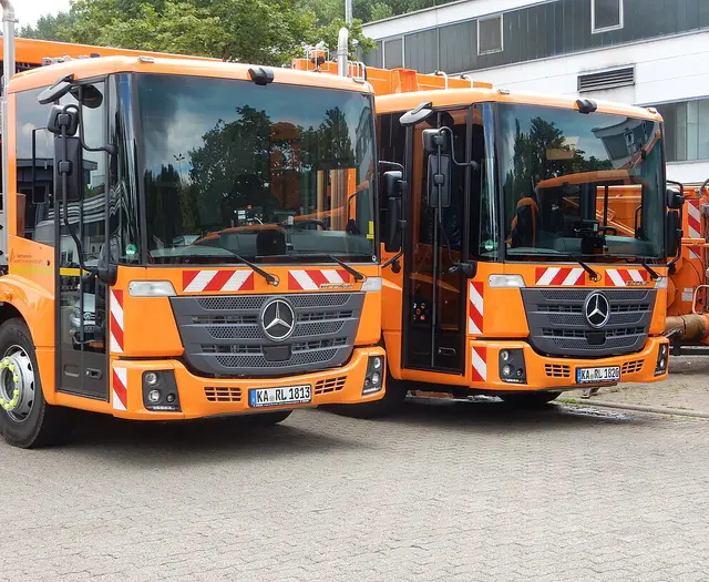 An den Tonnen in Karlsruhe kann es rund um den 10. Juli zu verschobenen Abholtagen kommen. | Foto: Team Sauberes Karlsruhe