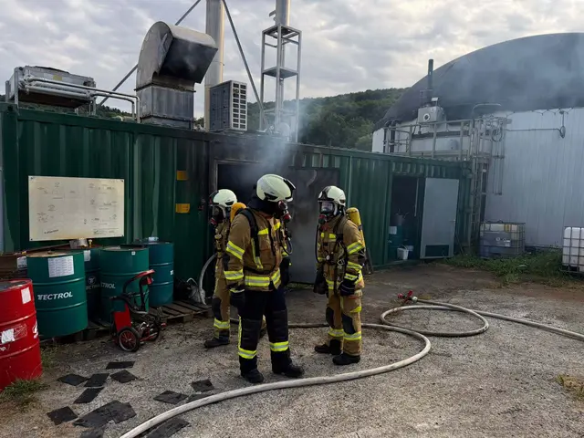 Das Feuer konnte zügig unter Kontrolle gebracht und anschließend vollständig gelöscht werden | Foto: Freiwillige Feuerwehr Weilerbach