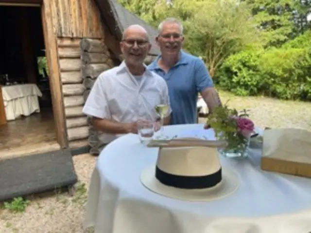 Volker Zimmer (rechts) folgt in der Präsidentschaft dem bisherigen Amtsinhaber Dr. Wolfgang Schäfer (links) | Foto: Hildegard Marx