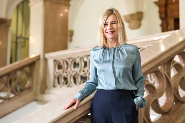Gerade noch in Bamberg: Die designierte Präsidentin des Bundesgerichtshofs, Karin Angerer. (Archivbild) | Foto: Daniel Löb/dpa