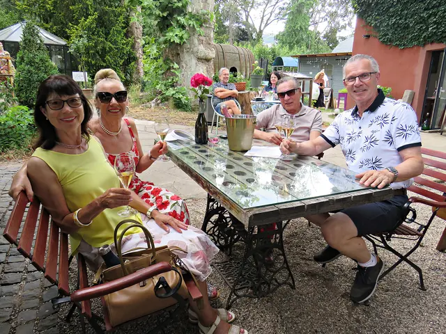 Aus Mutterstadt: Ellen und Jörg Jahn sowie Uschi und Werner Schwind | Foto: Brigitte Melder