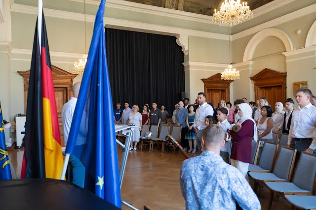 Einbürgerung in Germersheim | Foto: KVGER/aj