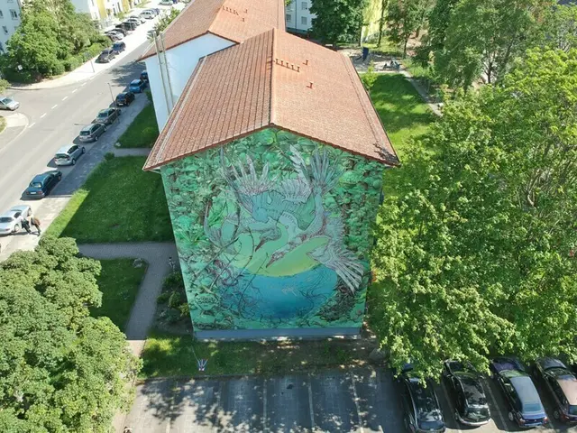 Buntes Mural in der Ludwigshafener Gartenstadt | Foto: Wilhelm-Hack-Museum