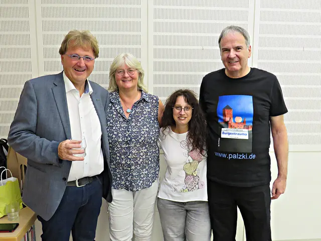 Ehepaar Landgraf und Ehepaar Schneider | Foto: Brigitte Melder