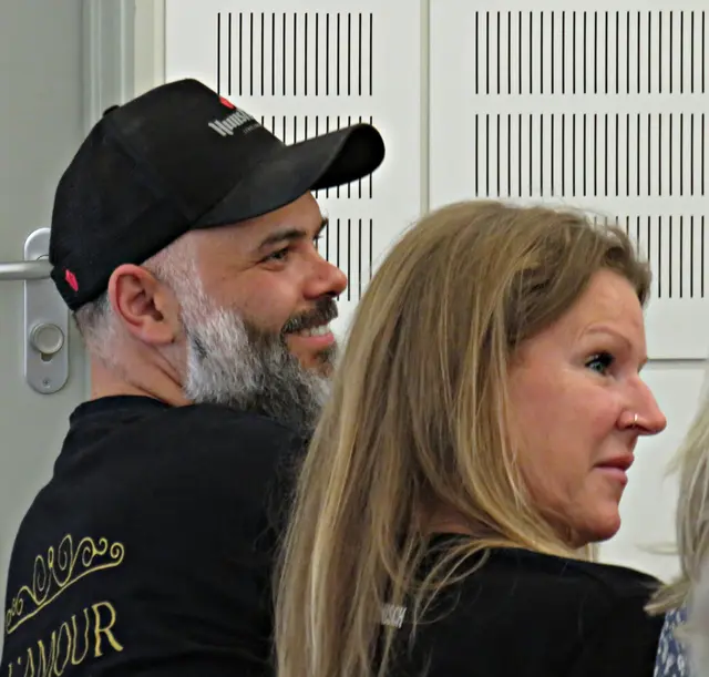 Monji El Beji mit seiner Managerin Stephanie Veth | Foto: Brigitte Melder