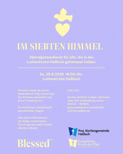 Logo zum Gottesdienst  - "Im siebten Himmel" | Foto: zur freien Verfügung