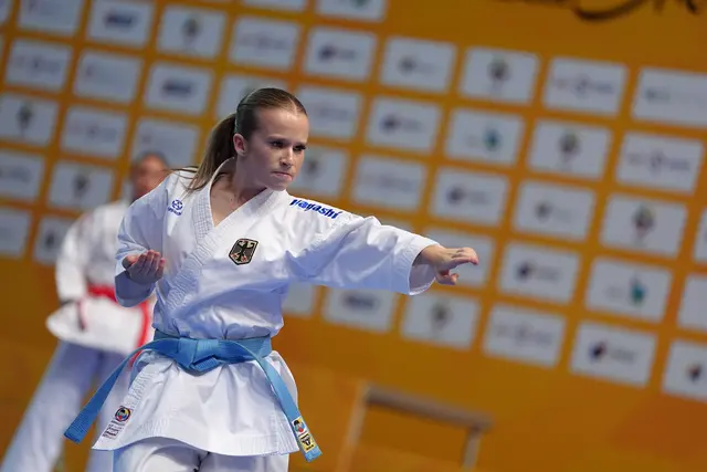 Mariel Goethe auf der Tatami | Foto: Kjetil Waber/BCRN