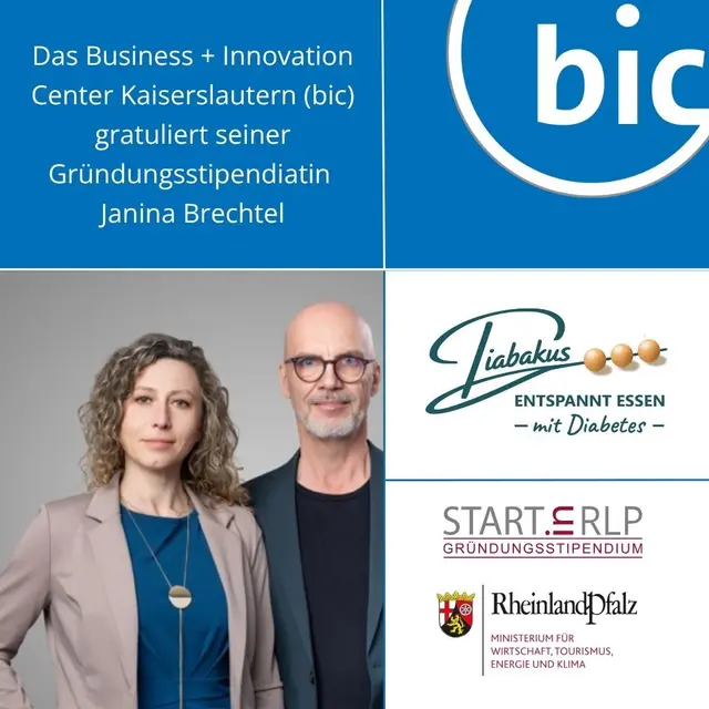 Gründerin Janina Brechtel vom Team DIABAKUS bietet Menschen, die an Diabetes erkrankt sind, digitale Unterstützung im Alltag | Foto: bic
