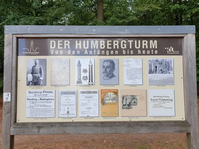 Infotafeln erzählen von der bewegten Geschichte des Turms | Foto: Ralf Vester