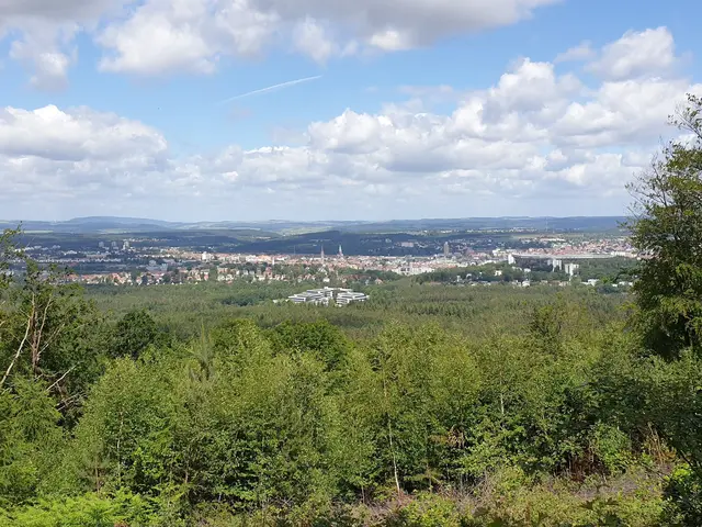 RPTU, Fritz-Walter-Stadtion und die Höhenzüge des Nordpfälzer Berglandes | Foto: Ralf Vester