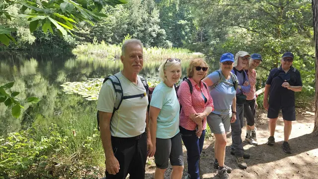 Gruppenfoto am See | Foto: ich