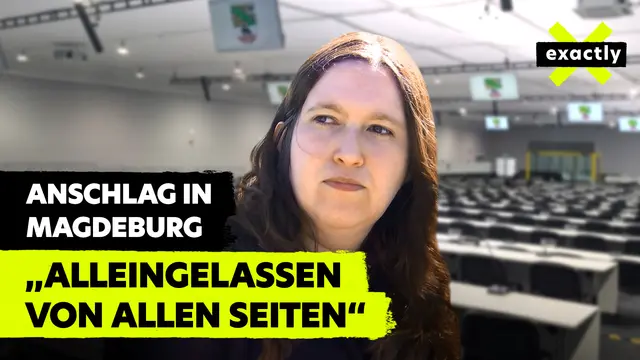 exactly: Die Reportage richtet den Blick auf Betroffene nach dem Anschlag auf den Magdeburger Weihnachtsmarkt 2024 und die Hürden bei der Suche nach Hilfe. | Foto: MDR Mitteldeutscher Rundfunk
