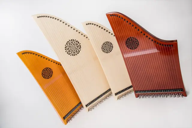 Ein Instrument ohne Vorkenntnisse ausprobieren: In Landau gibt es dazu einen Workshop zur Veeh-Harfe. | Foto: Hermann Veeh GmbH & Co. KG
