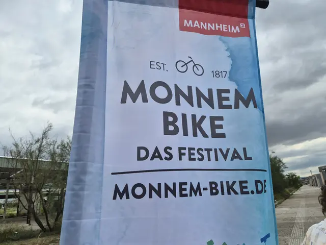 Im Spinelli-Park können Besucher bei Monnem Bike Fahrräder testen und Mitmachaktionen ausprobieren. | Foto: Sarah Isele