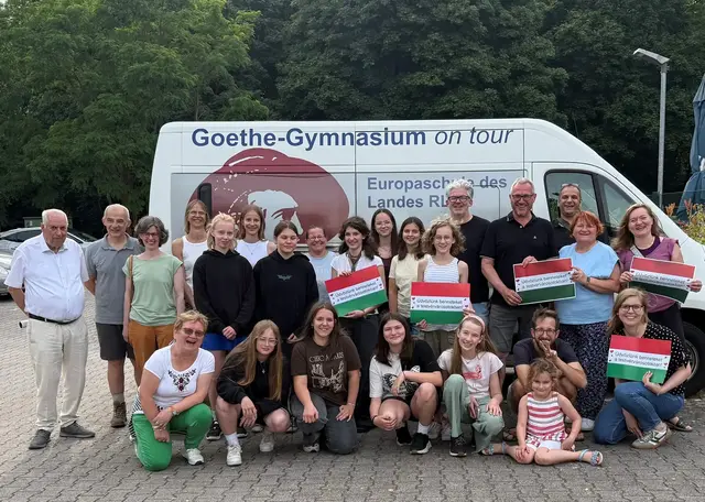Erster deutsch-ungarischer  Schüleraustausch zwischen Germersheim und Zalaszentgrót | Foto: SNelles | Stadt Germersheim | FREI