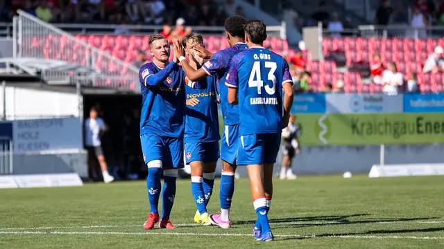 Die Entscheidung fiel erst in der Schlussphase: Marlon Ritter traf zum 4:3, ehe Owen Gibs mit seinem zweiten Treffer den 5:3-Endstand herstellte | Foto: 1. FC Kaiserslautern