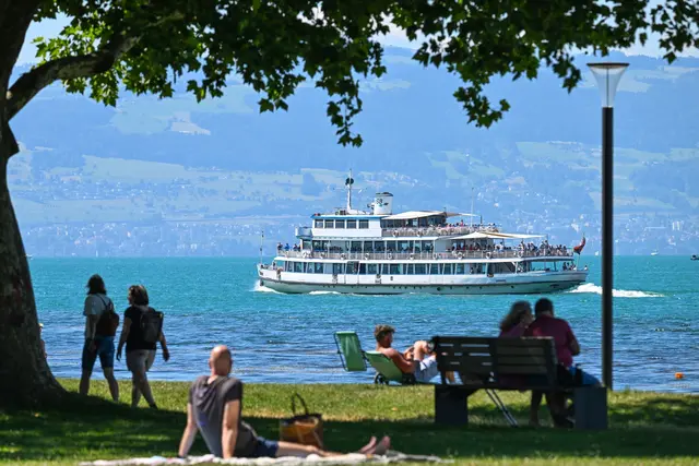 In Baden-Württemberg wird es heiß.  | Foto: Felix Kästle/dpa