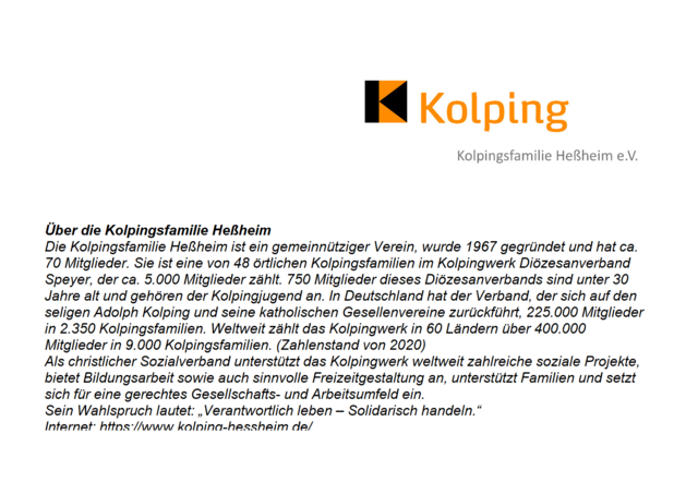 Foto: Kolpingsfamilie Heßheim e.V.