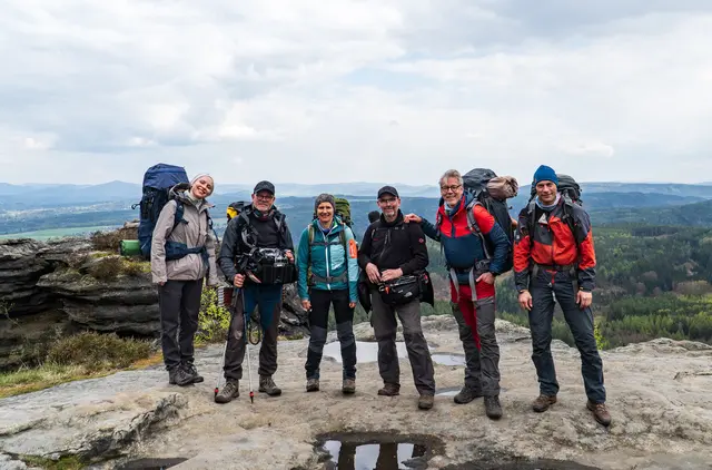 Biwak: Die neue Staffel begleitet Moderator Thorsten Kutschke auf dem 105 Kilometer langen Forststeig durch die Sächsisch-Böhmische Schweiz. | Foto: MDR Mitteldeutscher Rundfunk