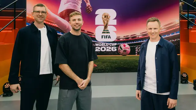 FIFA WM 2026: Zum WM-Finale kommen die Moderationen und Experten-Teams aus Berlin und direkt aus dem Endspielstadion in New York New Jersey. | Foto: ZDF, Foto: Thomas Kierok