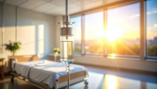 Hitze belastet Kliniken doppelt. Mehr Patientinnen und Patienten kommen, das Team arbeitet unter erschwerten Bedingungen. | Foto: AbdulJaafar/stock.adobe.com/KI-generiert