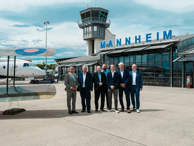 Beim Tag der offenen Tür am City Airport Mannheim können Besucherinnen und Besucher das Gelände und Programm erleben. | Foto: Stadt Mannheim