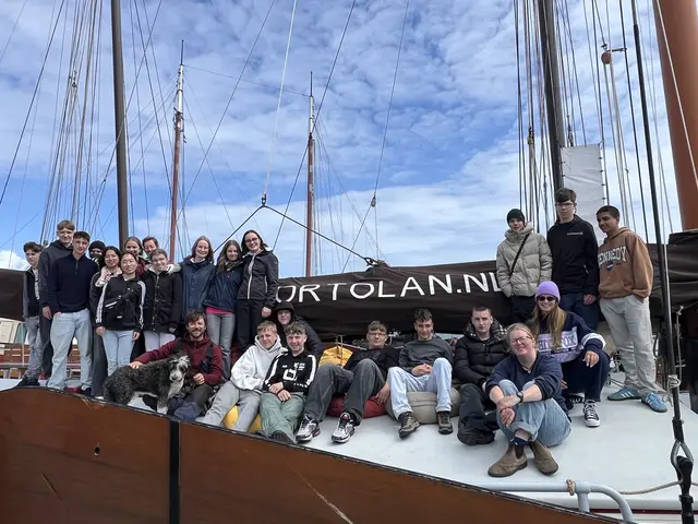 Die Klasse 9c... | Foto: HBG