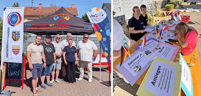 Montage von 2 Bildern des Festes | Foto: VG Ramstein-Miesenbach