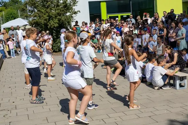 Die Klassen zeigen was sie können | Foto: Wolfgang Neuberth