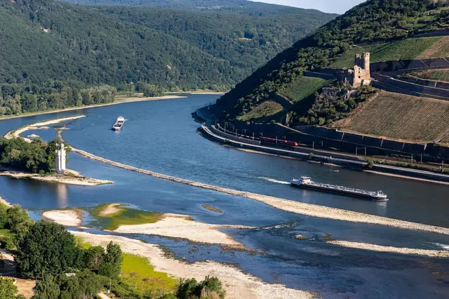 Der Binger Mäuseturm liegt in einer der schönsten Flusslandschaften Europas. (Archivfoto) | Foto: Jörg Halisch/dpa