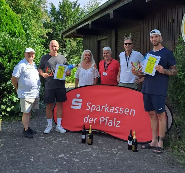 Siegerehrung Herren 30 Konkurrenz | Foto: TC Gelb-Weiß Ludwigshafen