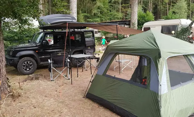 Campingplätze Pfalz: Der Naturcampingplatz am Bewartstein bietet seinen Gästen ein besonderes Naturerlebnis im Pfälzerwald | Foto: Michael Häßel