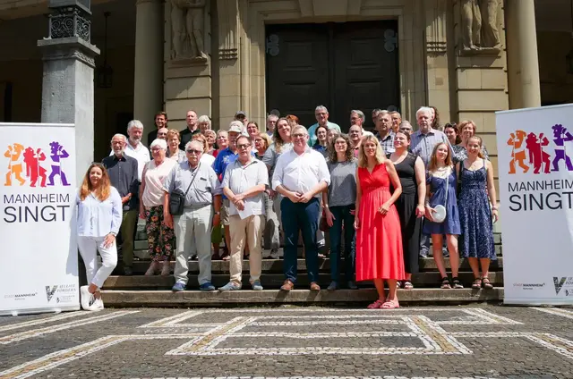 Bei „Mannheim singt“ wird Musik an vielen Orten der Stadt hörbar, von Kirchen bis zur Innenstadt. | Foto: Stadt Mannheim