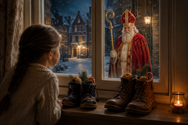 Wann ist Nikolaustag? Und warum überhaupt feiern wir Nikolaus? | Foto: Laura Lüttmann - erstellt mit KI