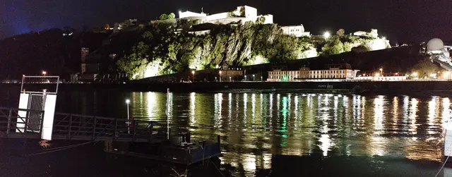 Blick von Koblenz zur Festung Ehrenbreitstein | Foto: Michael Bartholomaeus