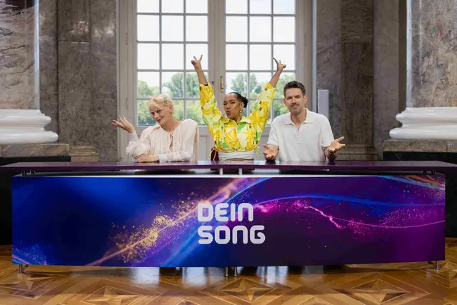 Dein Song: In der 19. Staffel ergänzt Alli Neumann die Jury neben Johannes Strate und Aisha Vibes. | Foto: KiKA - Der Kinderkanal ARD/ZDF, Foto: Jonas Reuter