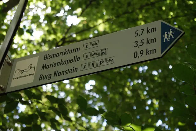 Der Burg-Nanstein-Weg führt an vielen sehenswerten Orten vorbei | Foto: Walter