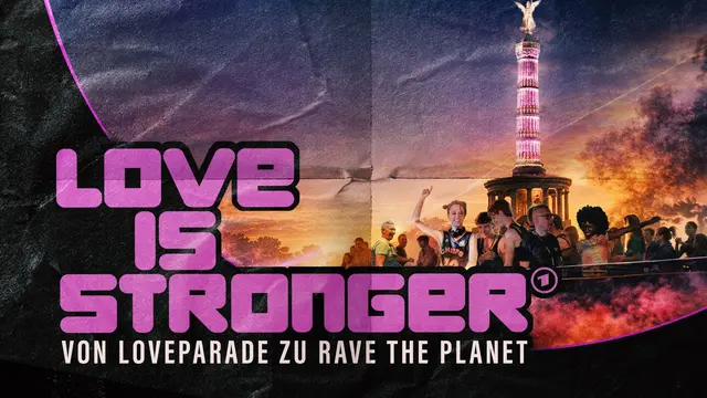 Love is Stronger: Die Doku verbindet die Geschichte der Loveparade mit der Entstehung von Rave The Planet und ordnet beides mit Archivmaterial ein. | Foto: ARD Mediathek, Foto: David Kratzer/Susanne Radelhof