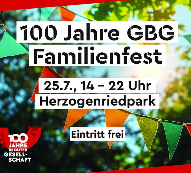 100 Jahre GBG Familienfest im Herzogenriedpark