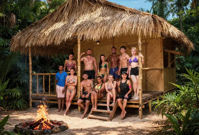 Good Luck Guys: Zwölf Reality-Stars starten am Lost Beach in Zweierteams und kämpfen um Vorteile wie die begehrten Strandhütten. | Foto: Joyn
