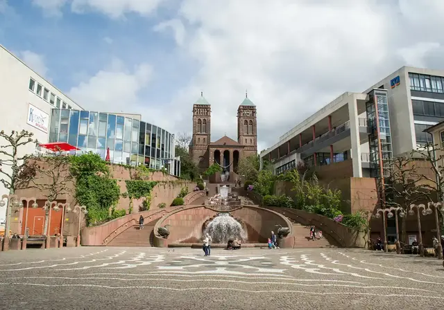 Der Schlossplatz im Herzen von Pirmasens | Foto: Frank Schäfer