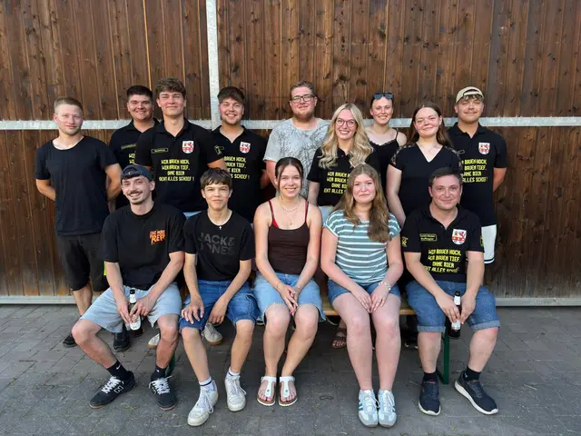 Auch die Straußjugend von Kreimbach-Kaulbach freut sich schon auf die bevorstehenden Kerwetage | Foto: Straußjugend/Gratis
