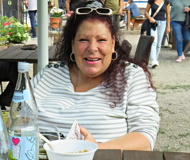 Helena Paul vor dem Auftritt | Foto: Brigitte Melder