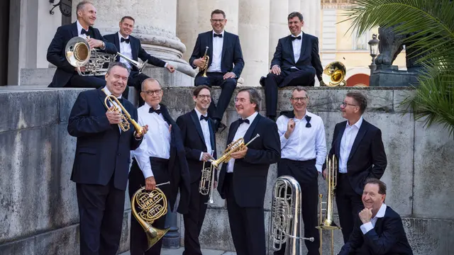 In der Konzertsaison 2026/2027 tritt auch die Formation German Brass in Kaiserslautern auf | Foto: Frank Blödhorn/gratis