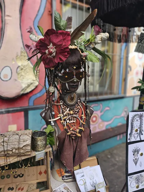Zwischen Kunsthandwerk, Dekoration und Boho-Flair können Besucher entspannt über den Markt schlendern. | Foto: Eva Bender