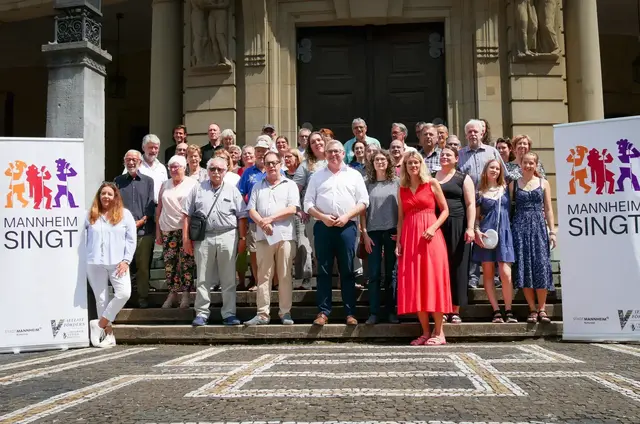 Bei „Mannheim singt“ wird Musik an vielen Orten der Stadt hörbar, von Kirchen bis zur Innenstadt. | Foto: Stadt Mannheim
