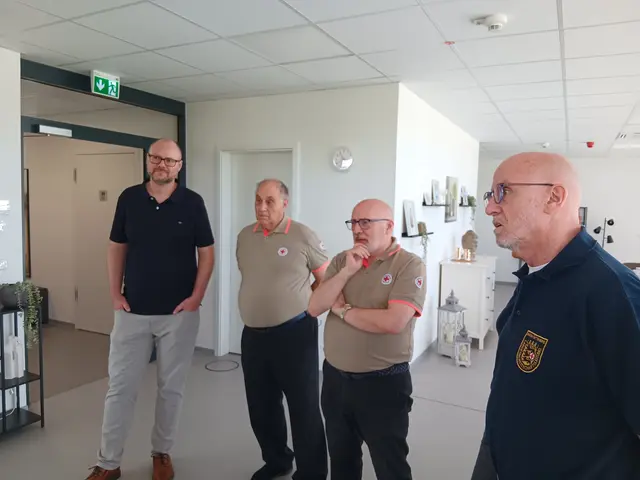 Delegation des Französischen Roten Kreuzes aus dem Département Bas-Rhin zu Gast beim DRK-Kreisverband Mannheim | Foto: Rudolf Large