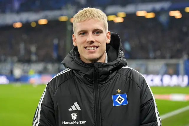 Einer der auffälligen HSV-Spielern beim Test gegen den 1. FC Heidenheim: Albert Grönbaek. (Archivbild) | Foto: Marcus Brandt/dpa