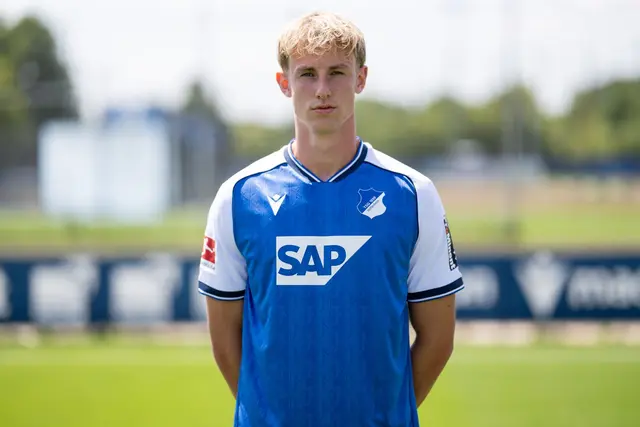Max Moerstedt brachte Hoffenheim im Test gegen Greuther Fürth früh in Führung. | Foto: Florian Wiegand/dpa