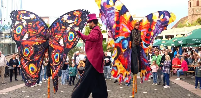 Schlabbeflicker-Festival: Zahlreiche Straßenkünstler werden auch dieses Mal wieder die Besucher unterhalten | Foto: Norbert Scharf